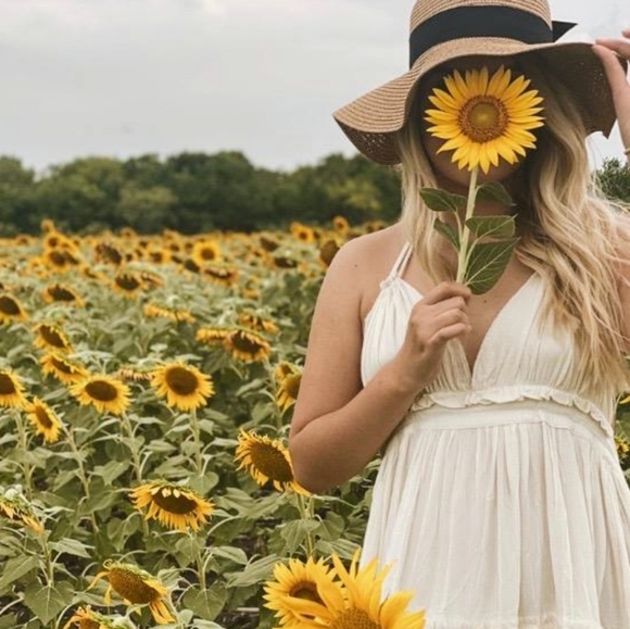 New Backless Halter Swiss Dot High Low Mini Dress - Picture 11 of 15